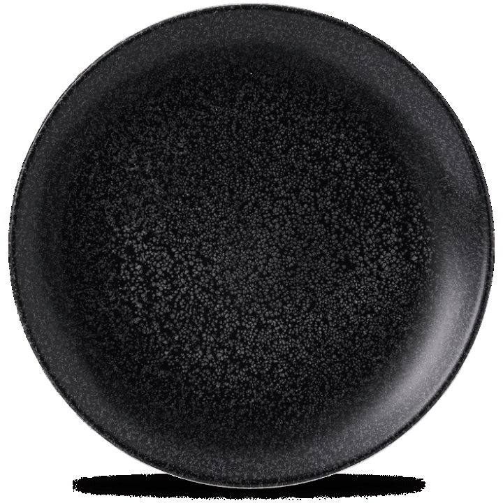 dudson evo origins midnight black coupe plate 165mm pack of 12 p56586 58552 image