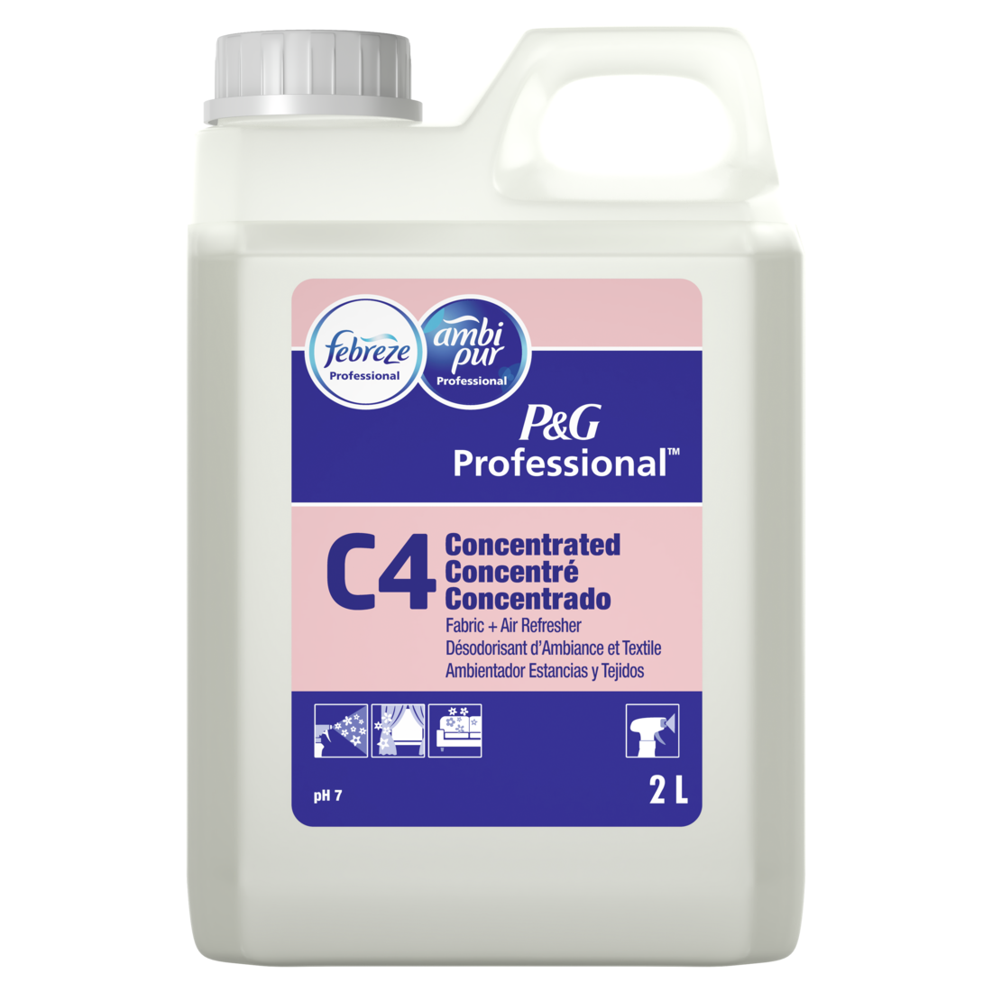C4 Concentrated Fabric + Air Refresher