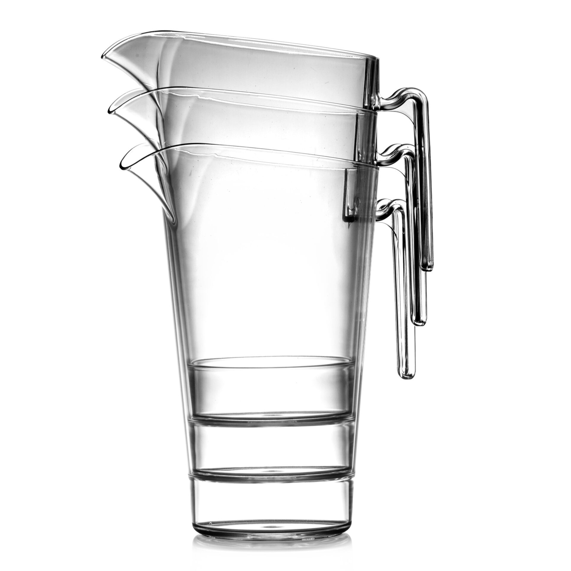 Elite Polycarbonate In2stax Stacking Jug CE 113cl (40oz) - Lined at 2 Pint - Image 2