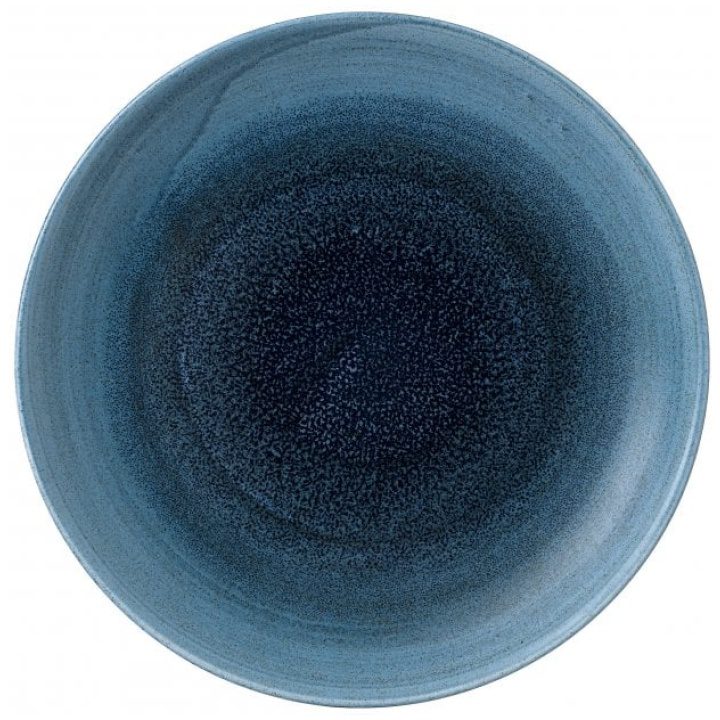 Stonecast Aqueous Lagoon Coupe Plate 21.7cm