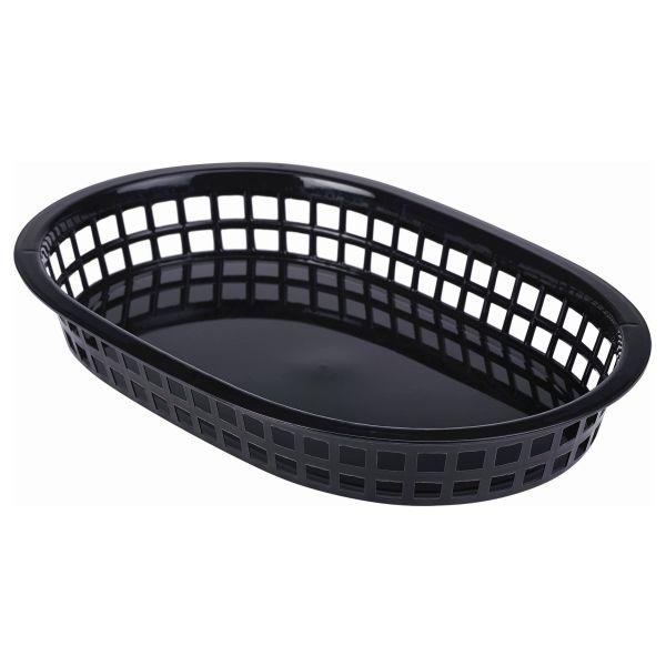Black Fast Food Basket 27.5x17.5cm