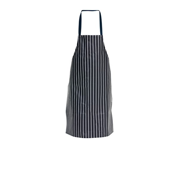 PVC Butchers Stripe Waterproof Apron 72X100cm