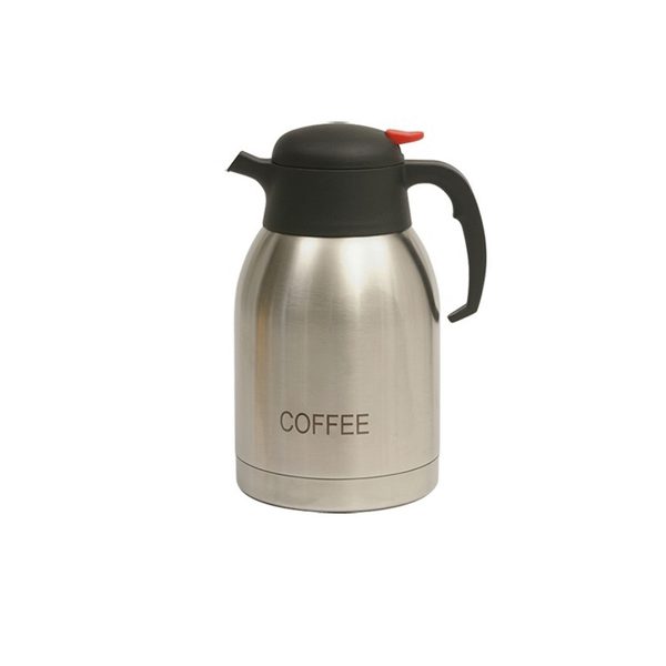 Coffee Inscribed Stainless Steel Vacuum Jug 2.0L