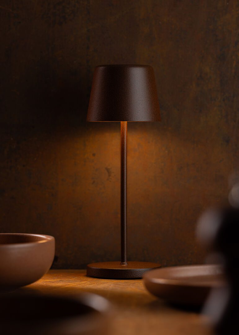 Bermuda LED Cordless Lamp 32cm - Corten - Image 2
