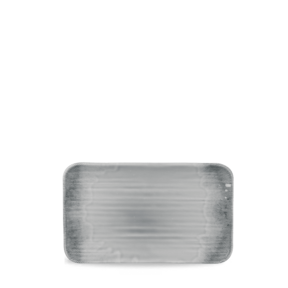Harvest Flux Grey Organic Recangular 27x16cm