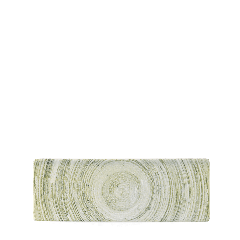 Elements Fern Oblong Plate 24.7x8.8cm