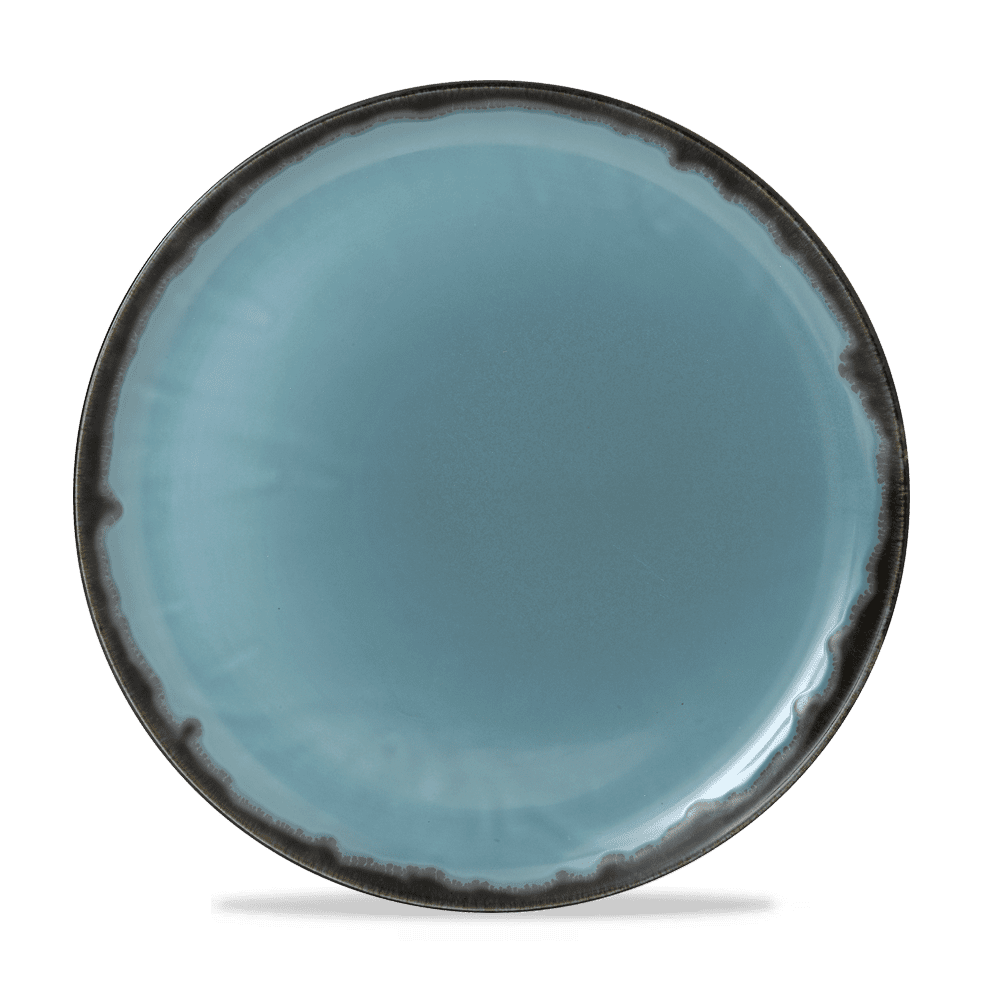 Harvest Blue Coupe Plate 32.4cm