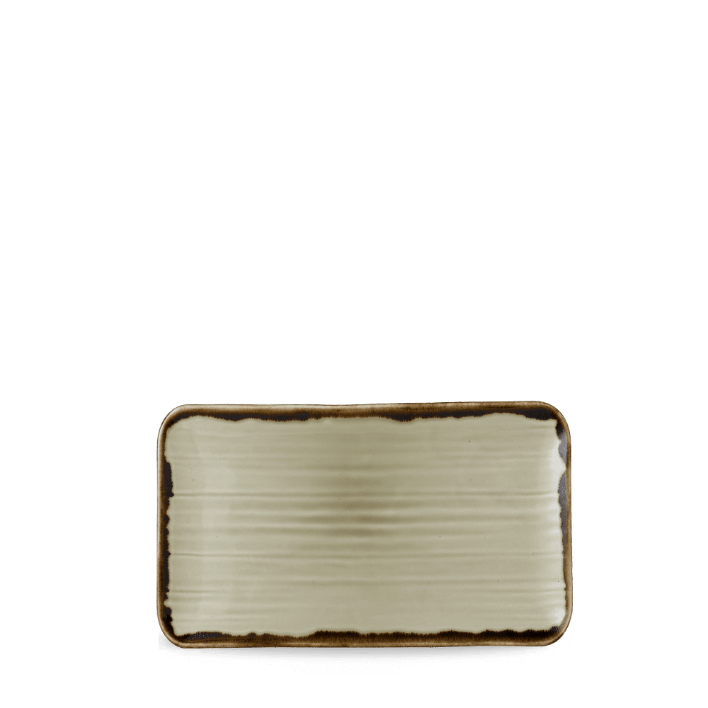 Harvest Linen Organic Rectangular Plate 27x16cm