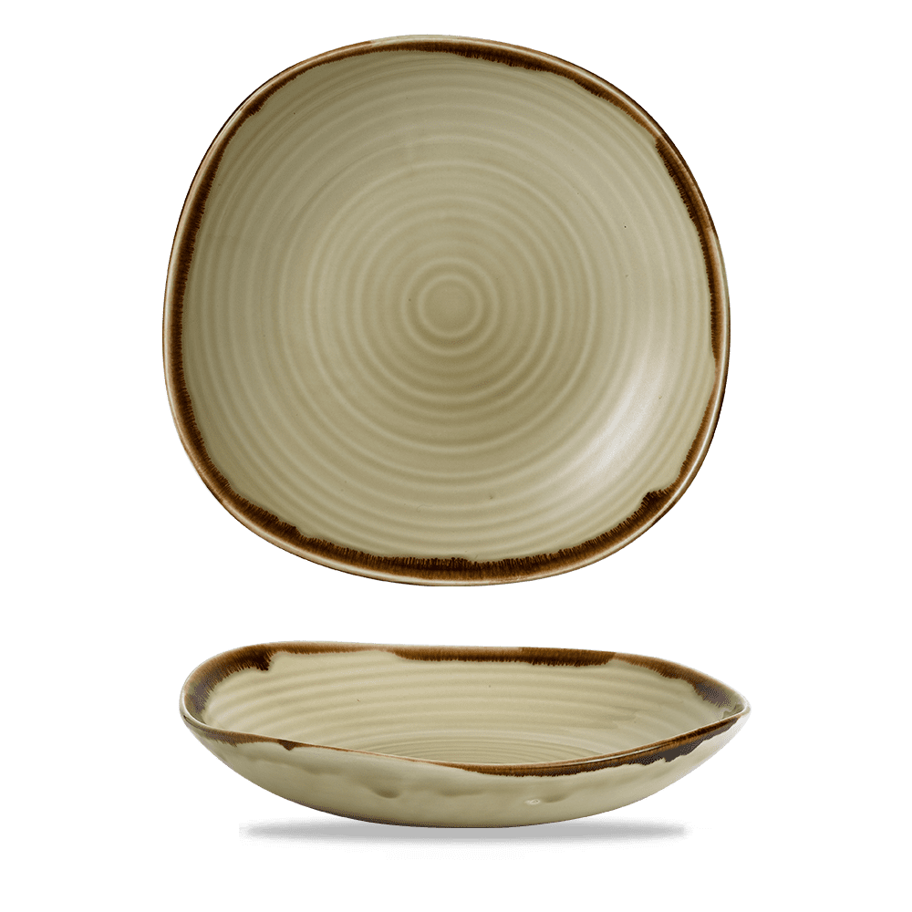 Harvest Linen Organic Coupe Wobbly Bowl 27.5cm