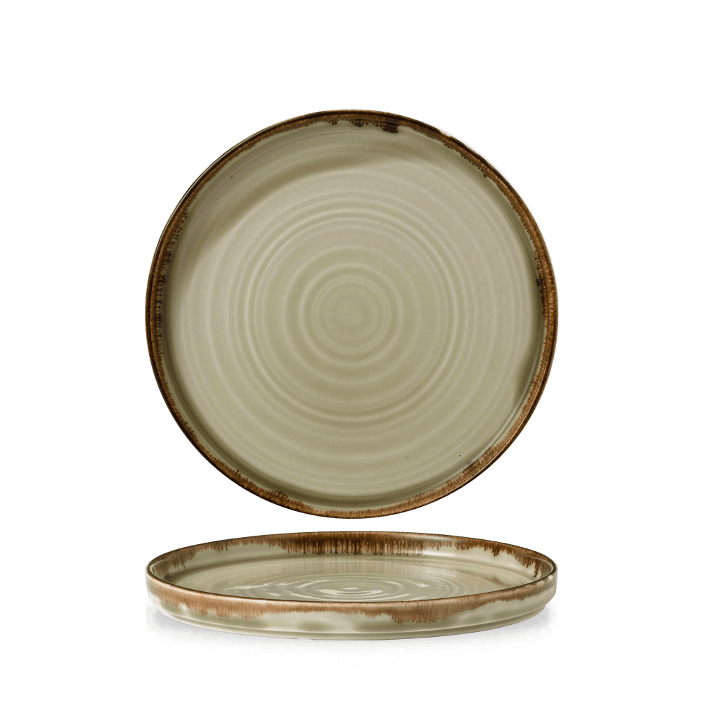 Harvest Linen Walled Plate 21cm