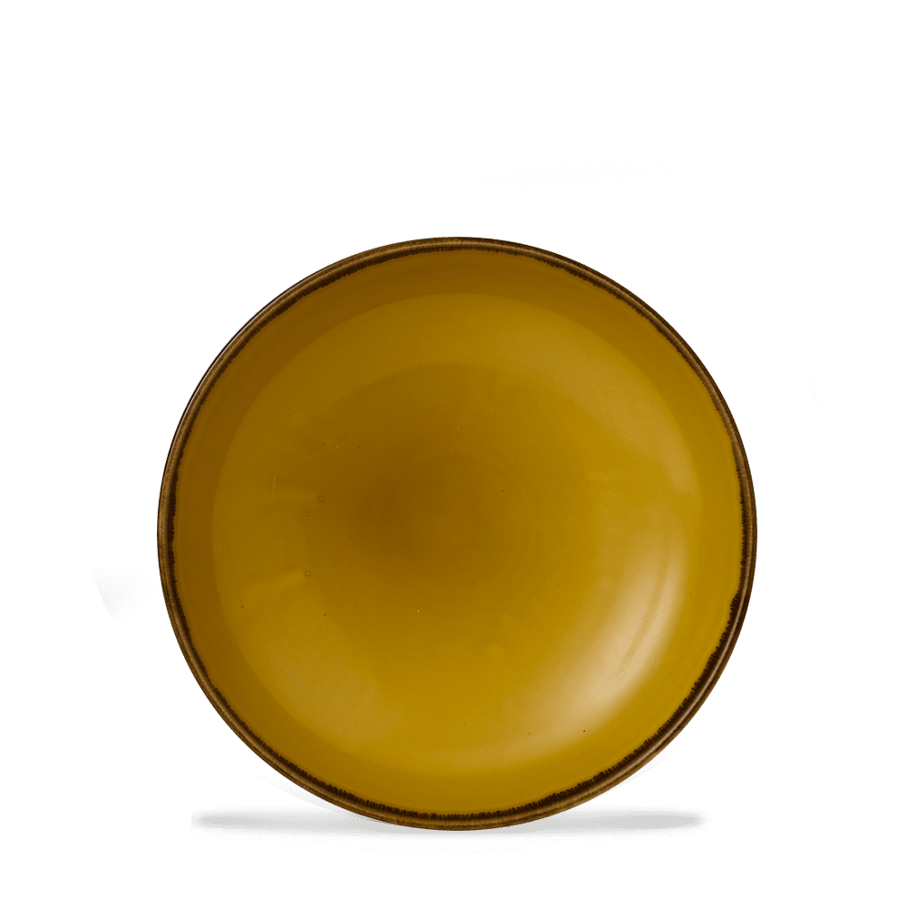 Harvest Mustard Coupe Bowl 18.2cm