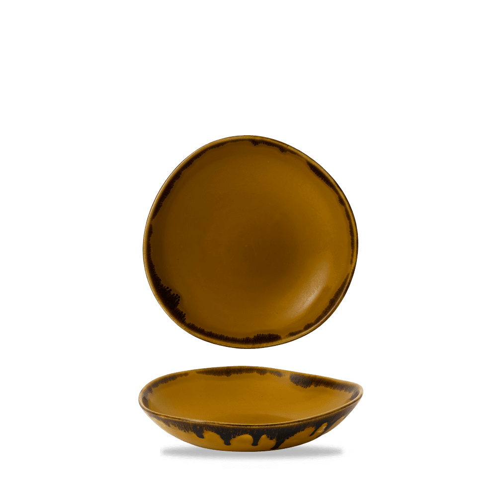 Harvest Mustard Round Bowl 25.3cm