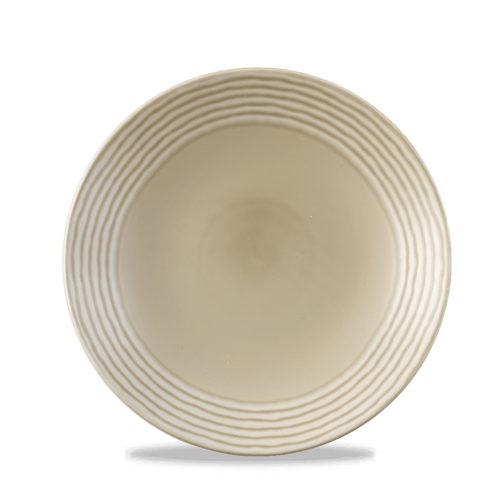 Harvest Norse Linen Deep Coupe Plate 28.1cm