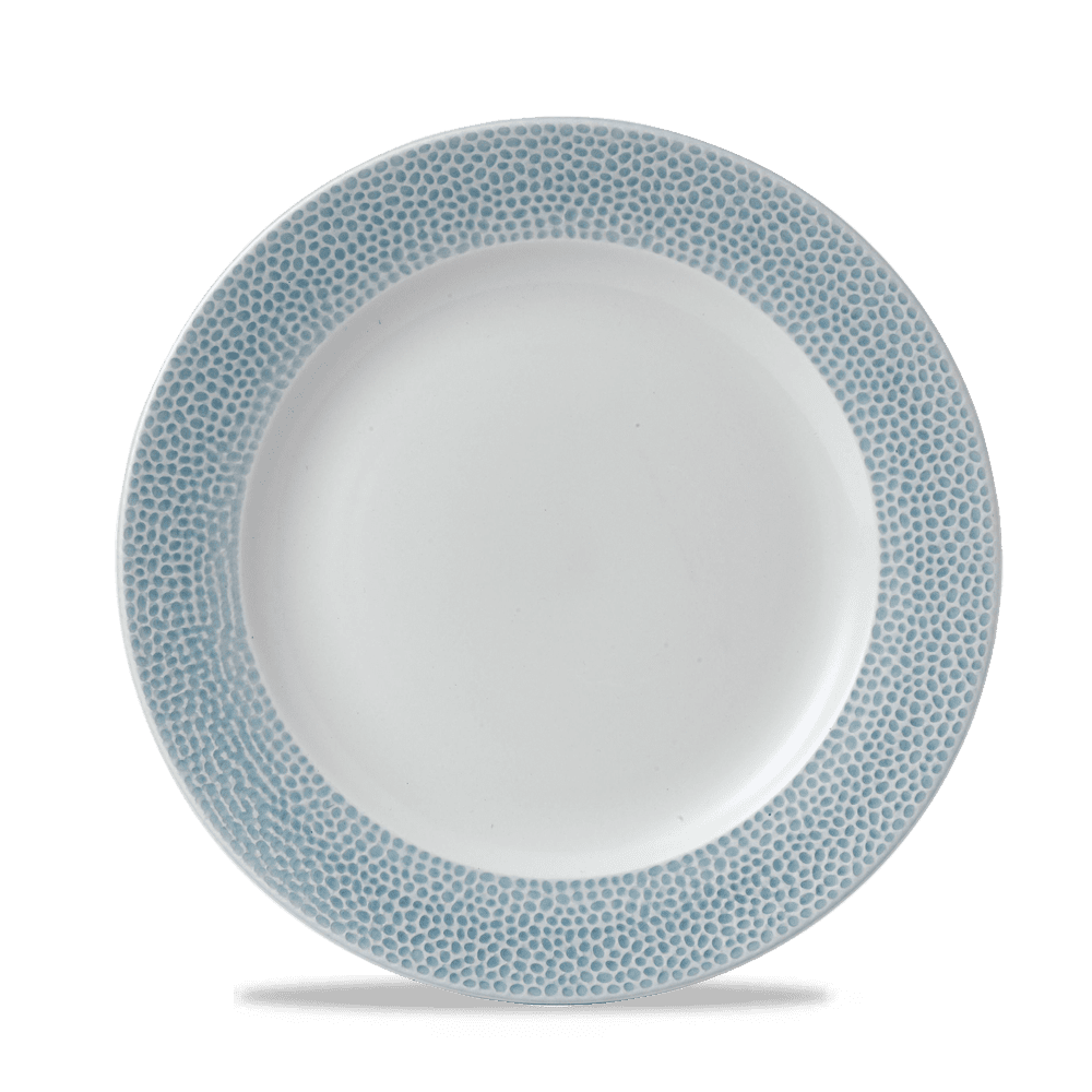 Isla Spinwash Footed Plate Ocean Blue 26.1cm