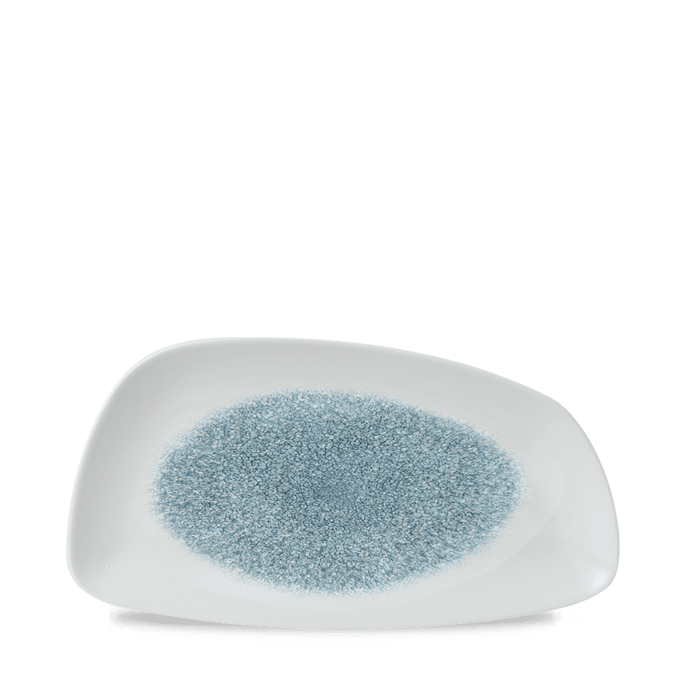Chefs Plates Geo Chefs Plate Topaz Blue 30x15.5cm