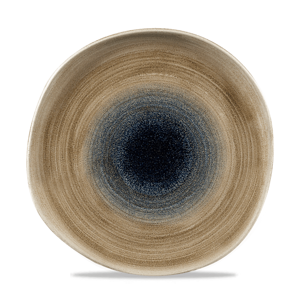Stonecast Aqueous Organic Round Plate Bayou 26.4cm