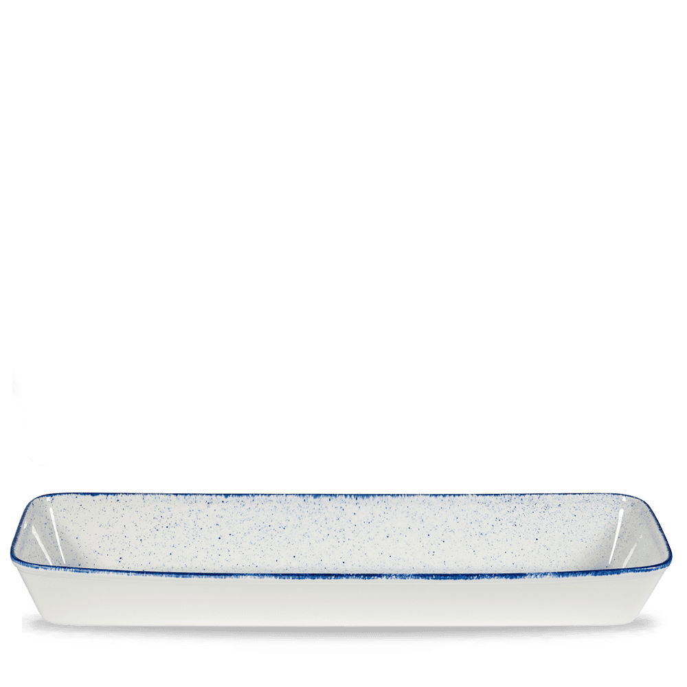 Stonecast Hints Indigo Rectangle Baking Dish 53x16x6.2cm