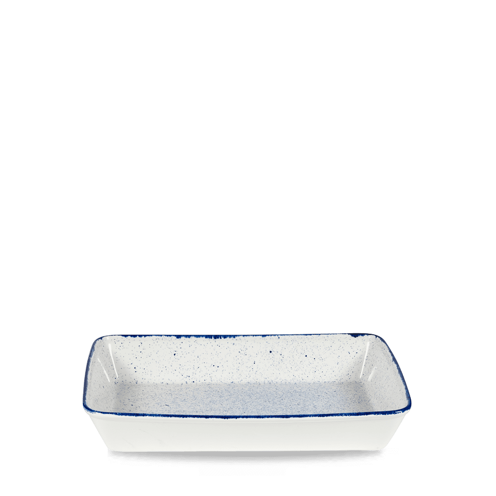 Stonecast Hints Indigo Rectangle Baking Dish 38x25x6.2cm