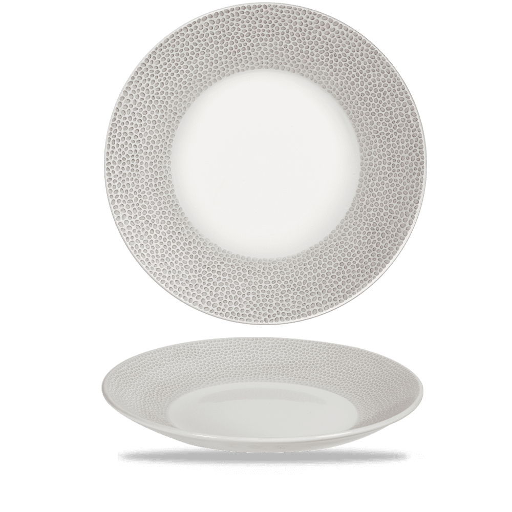 Isla Deep Coupe Plate Shale Grey 28.1cm
