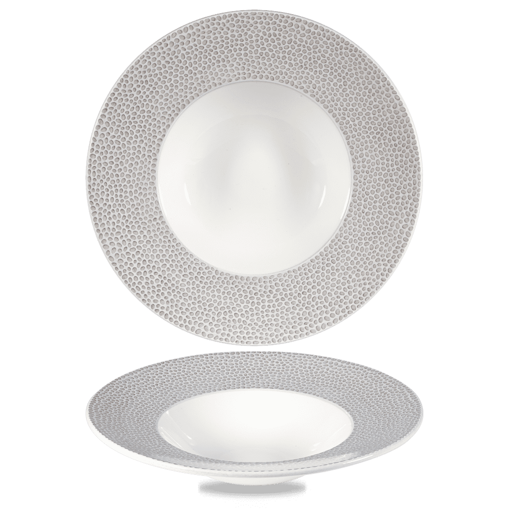 Isla Spinwash Shale Grey Wide Rim Bowl 28cm