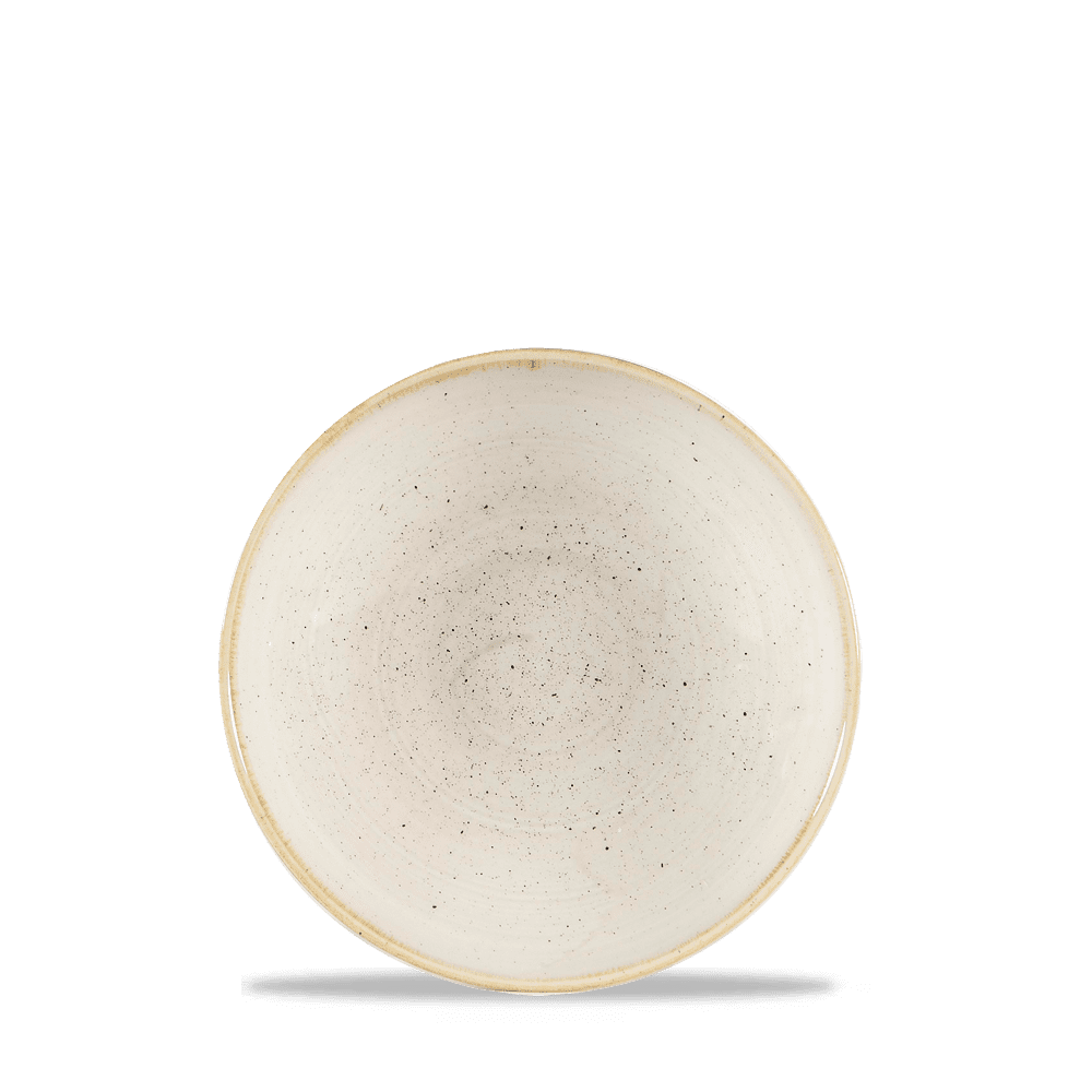 Stonecast Nutmeg Cream Evolve Coupe Bowl 18.2cm