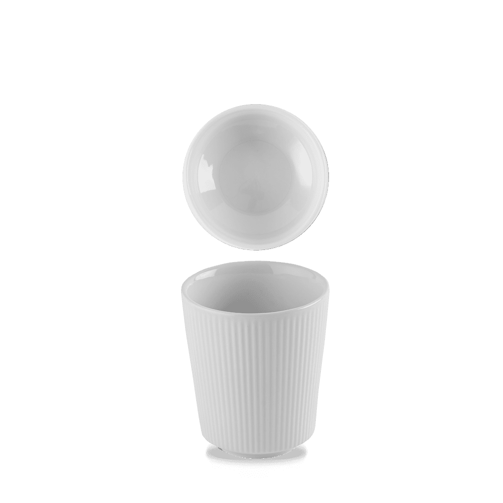 White Unhandled Cup 34cl (12oz)