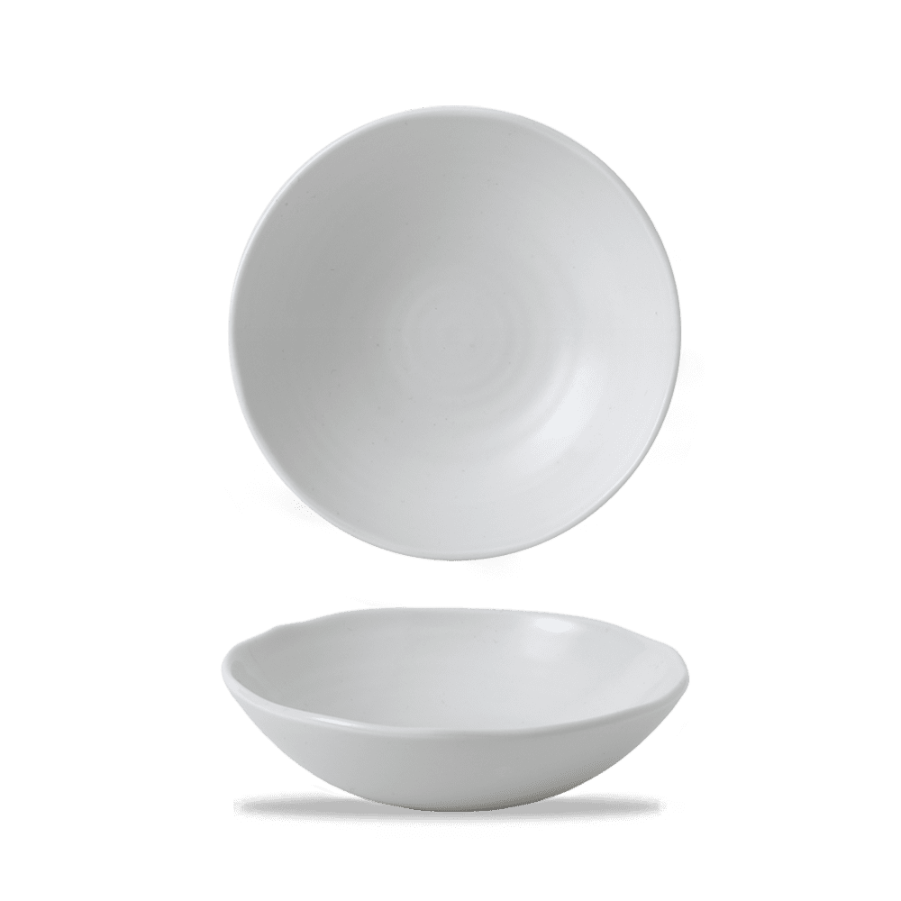 White Organic Coupe Bowl 21cm