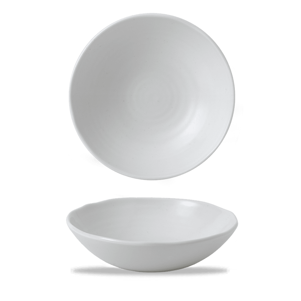 White Organic Coupe Bowl 25cm