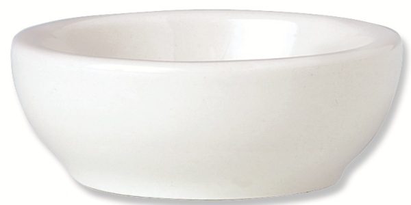 Simplicity White Butter Pat 2.85cl