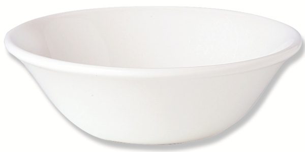 Simplicity White Bowl Oatmeal 14cm