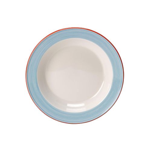 Rio Blue Soup Plate Slim 21.5cm