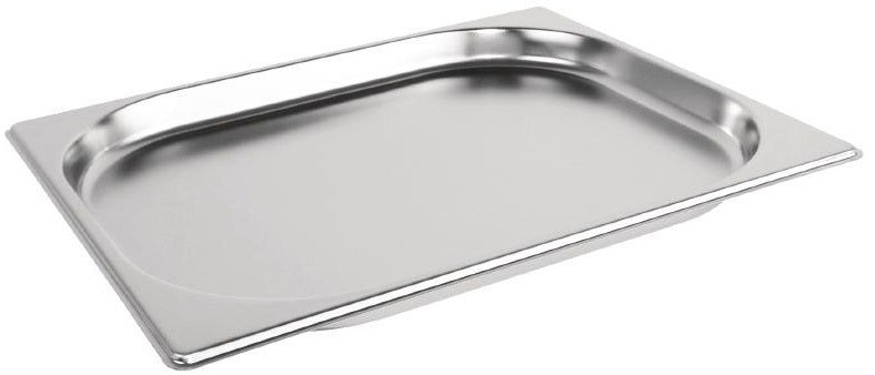 Stainless Steel Gastronorm 1/2 32.5x26.5cm 4cm Deep