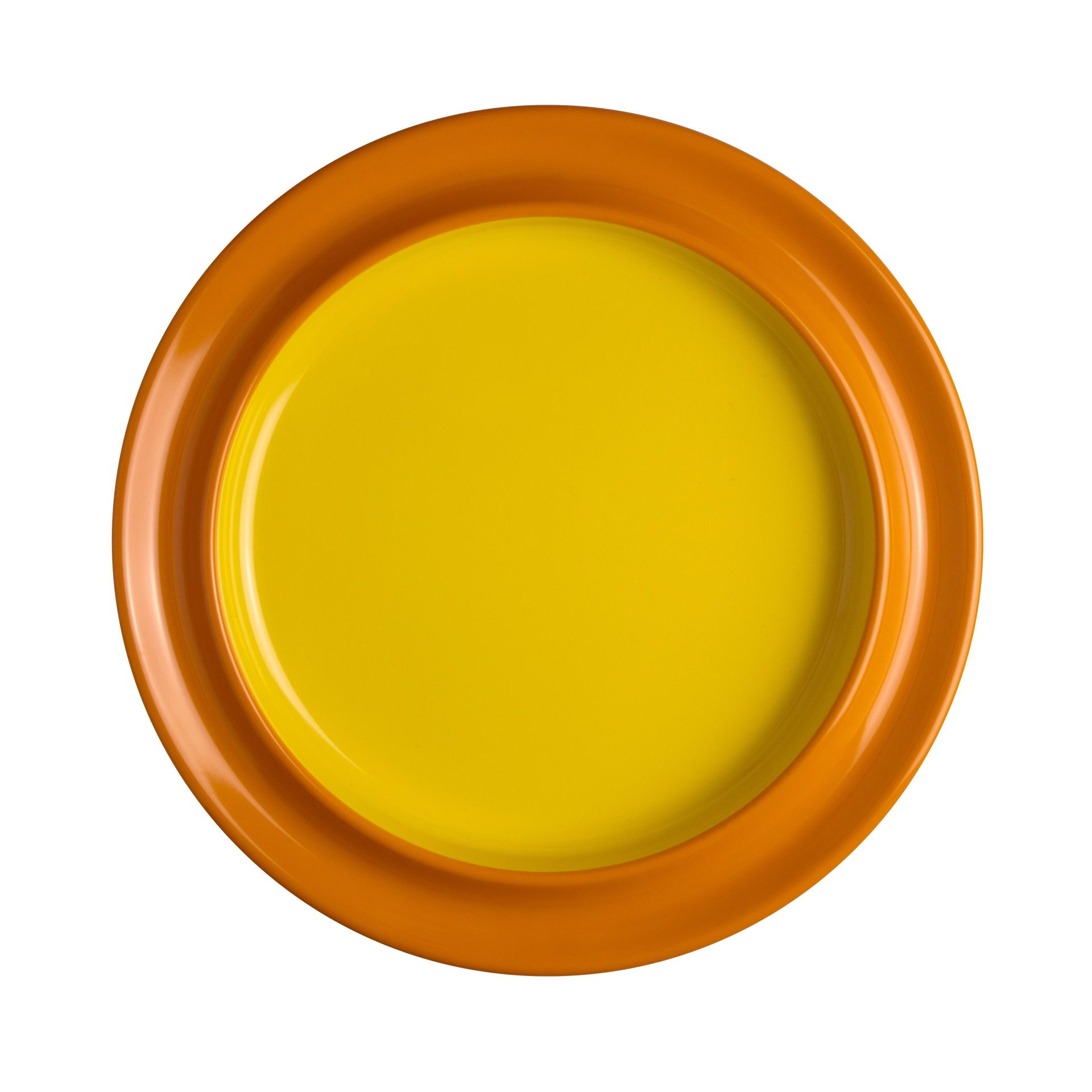 Freedom Yellow Round Plate 16.5cm (6 1/2")