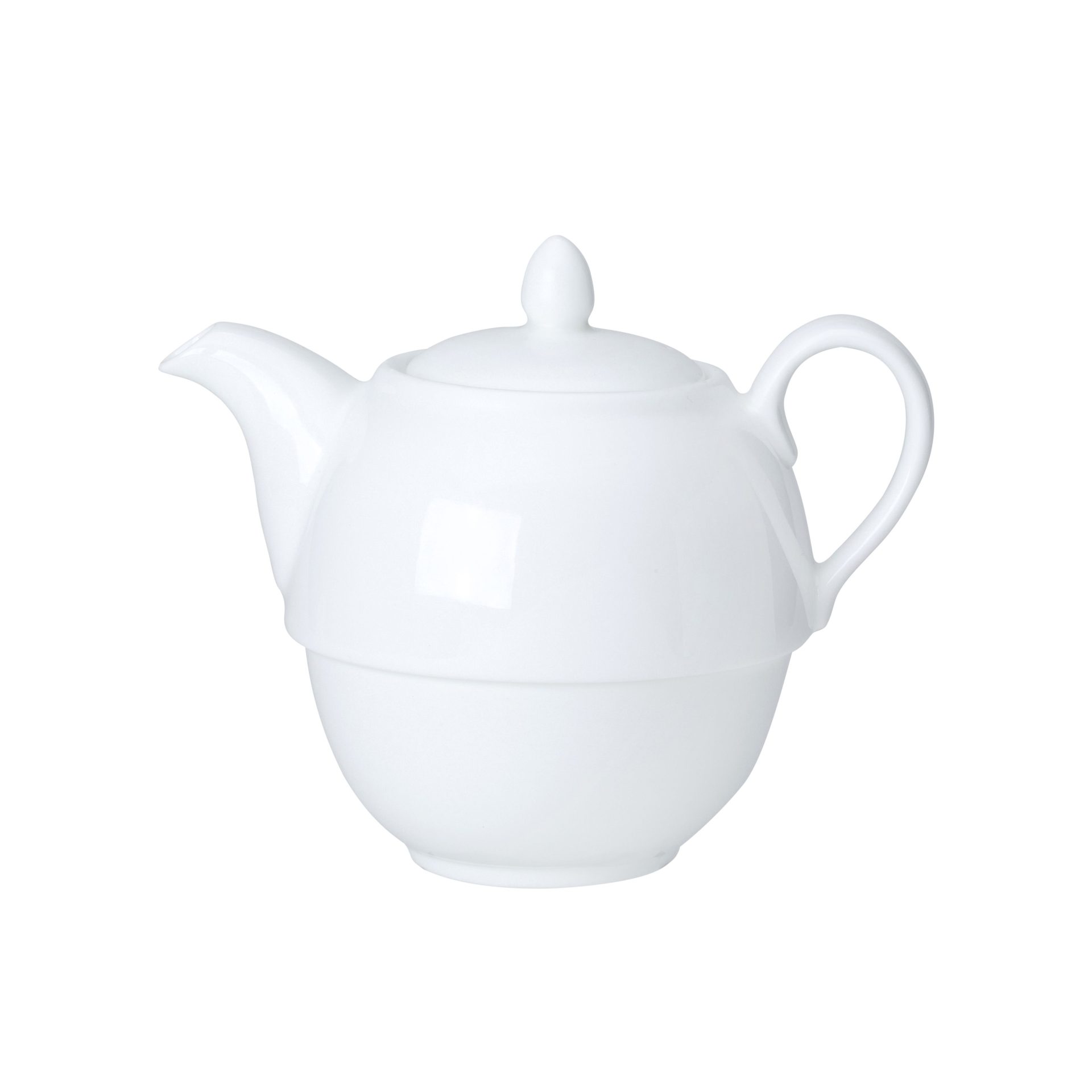 Coupe Tea For One Teapot 12.4cm 46cl (5" 16oz)