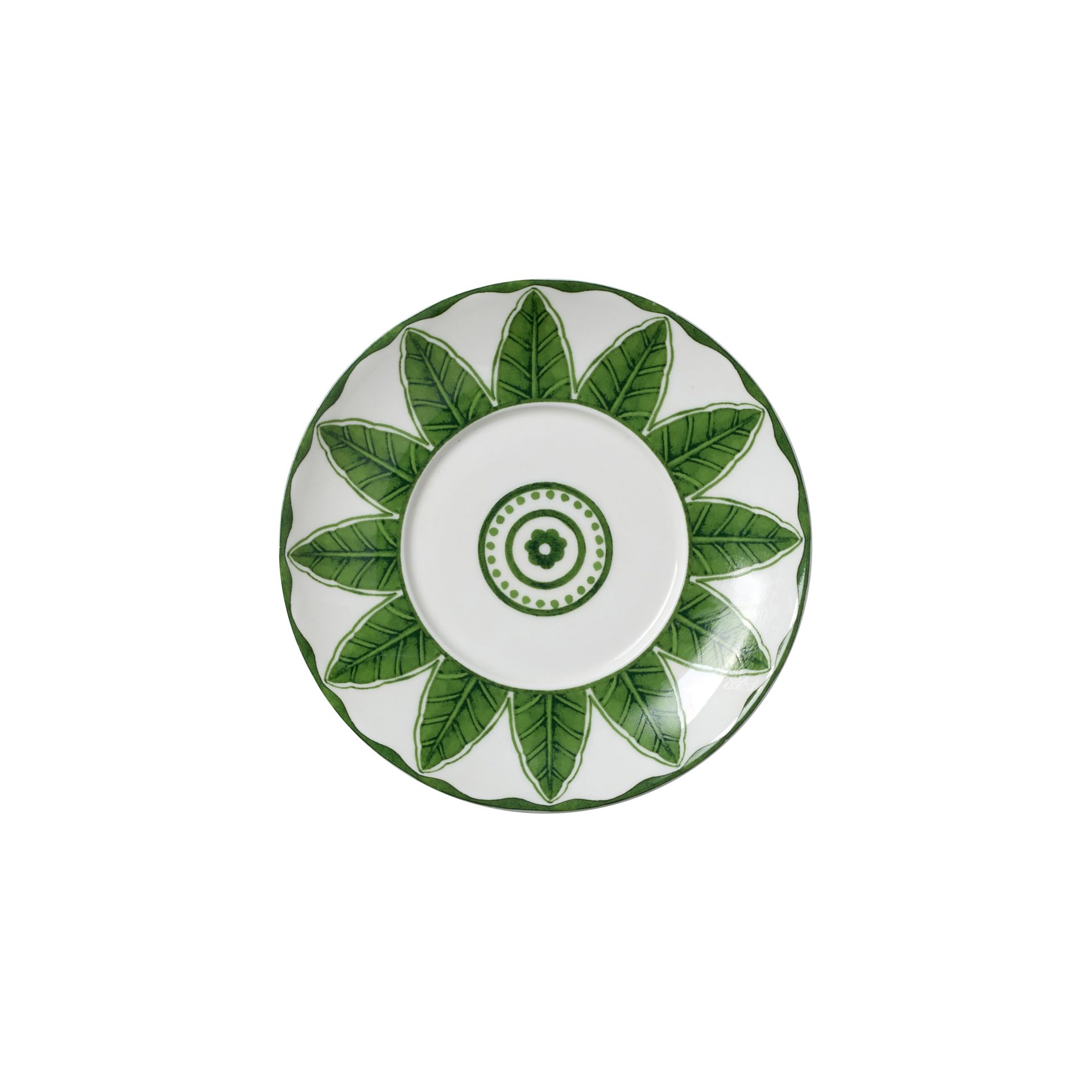 Sultan's Garden Green Coupe Saucer 16cm (6 1/3") Fits AND0110
