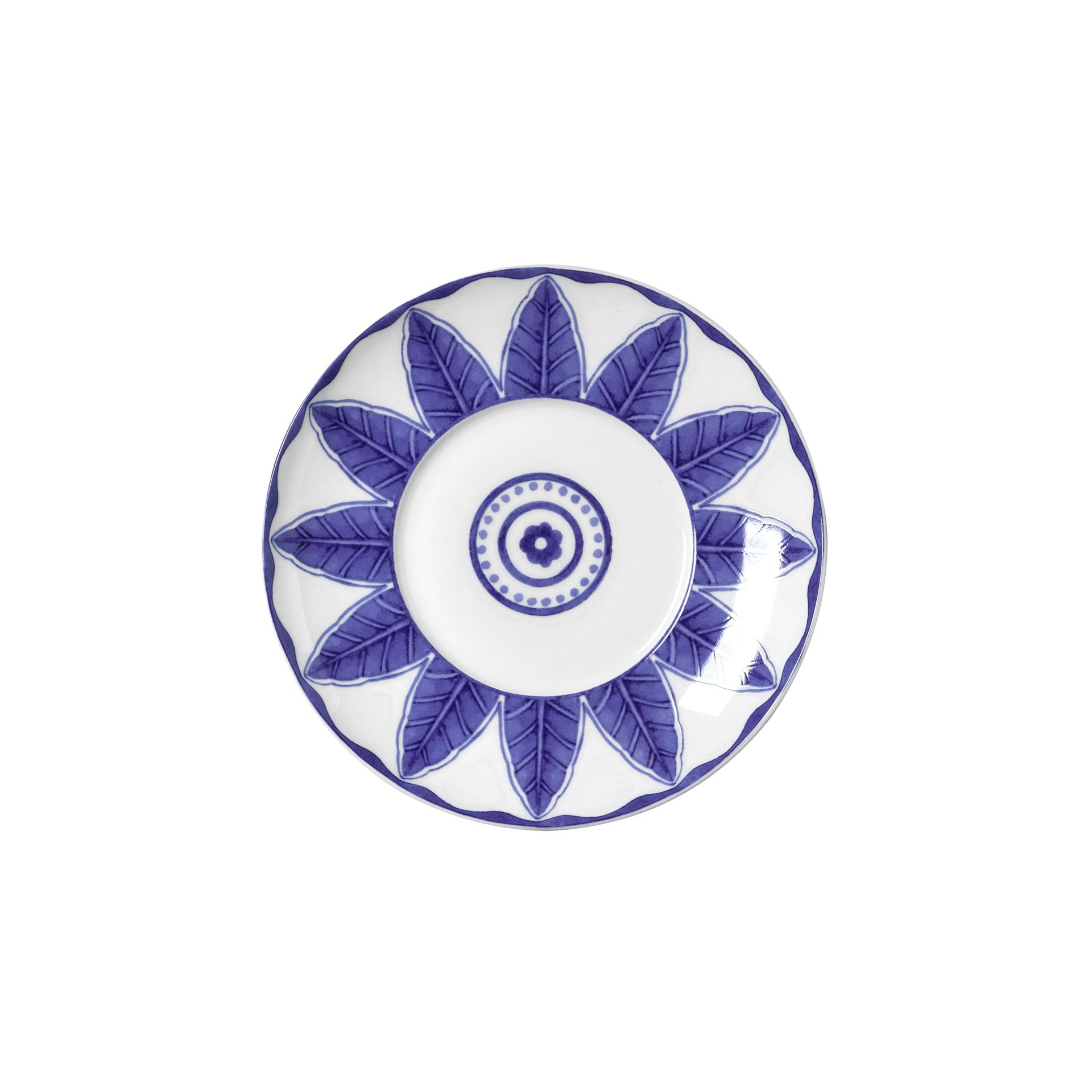 Sultan's Garden Blue Coupe Saucer 16cm (6 1/3") Fits AND0110