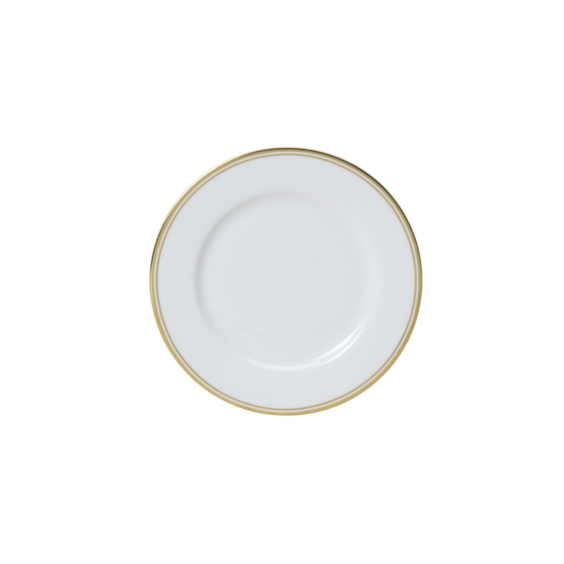 Burnished Gold Classic Plate 16.8cm (6 1/2")