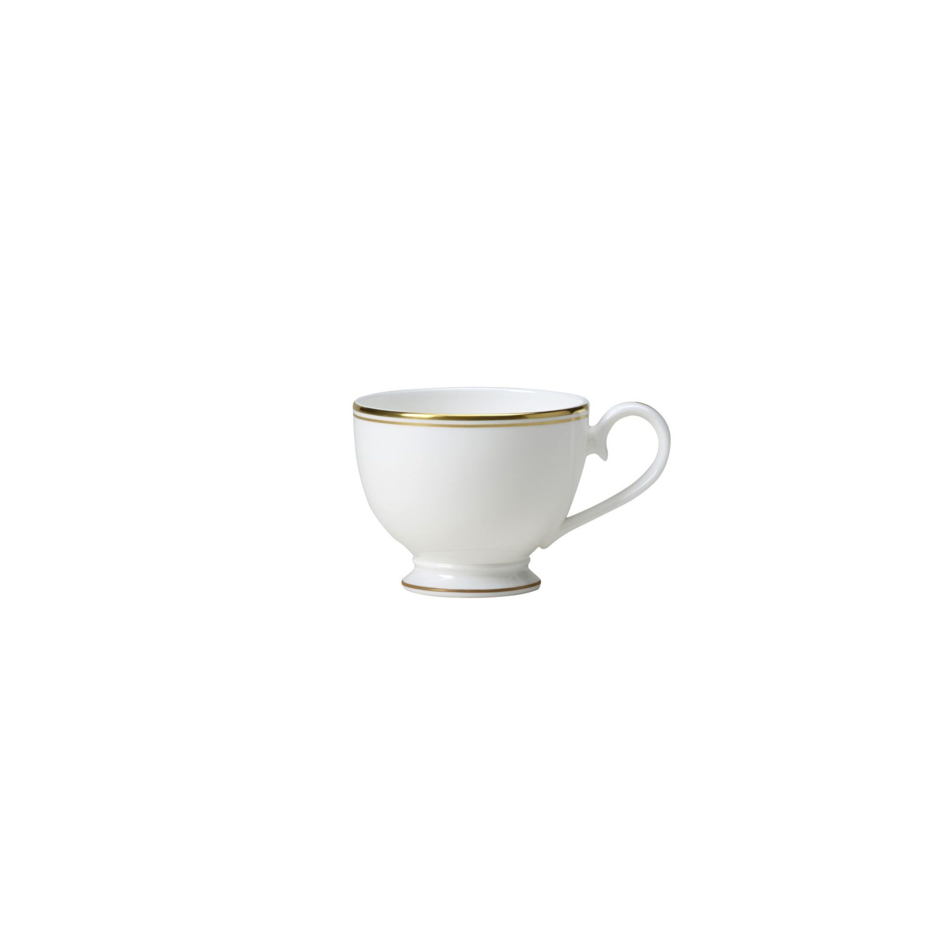 Burnished Gold Classic Footed Tea Cup 7cm 22cl (2 3/4" 8oz)
