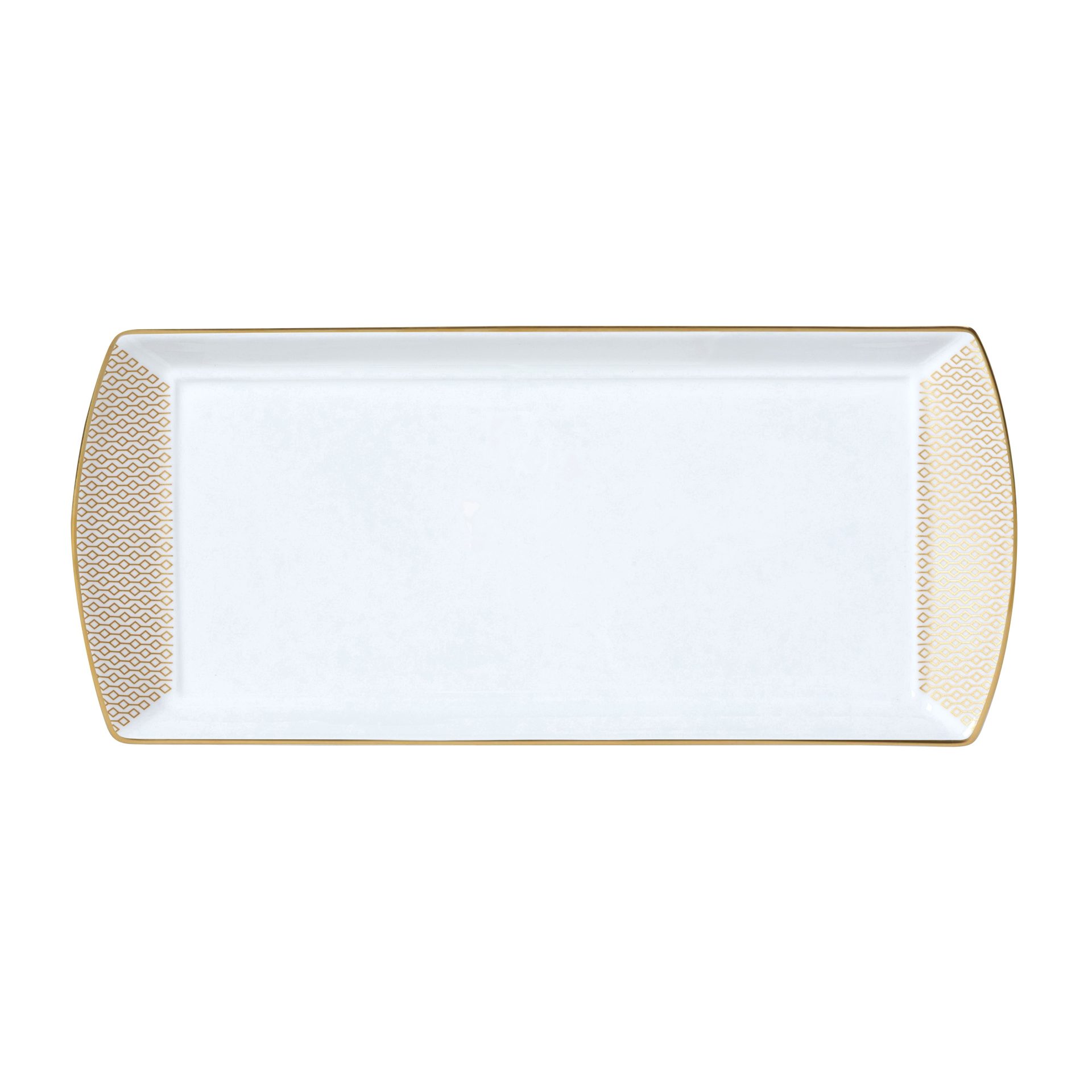 Diamond Gold Classic Large Rectangle Tray 34 x 15cm (13 1/2 x 6")
