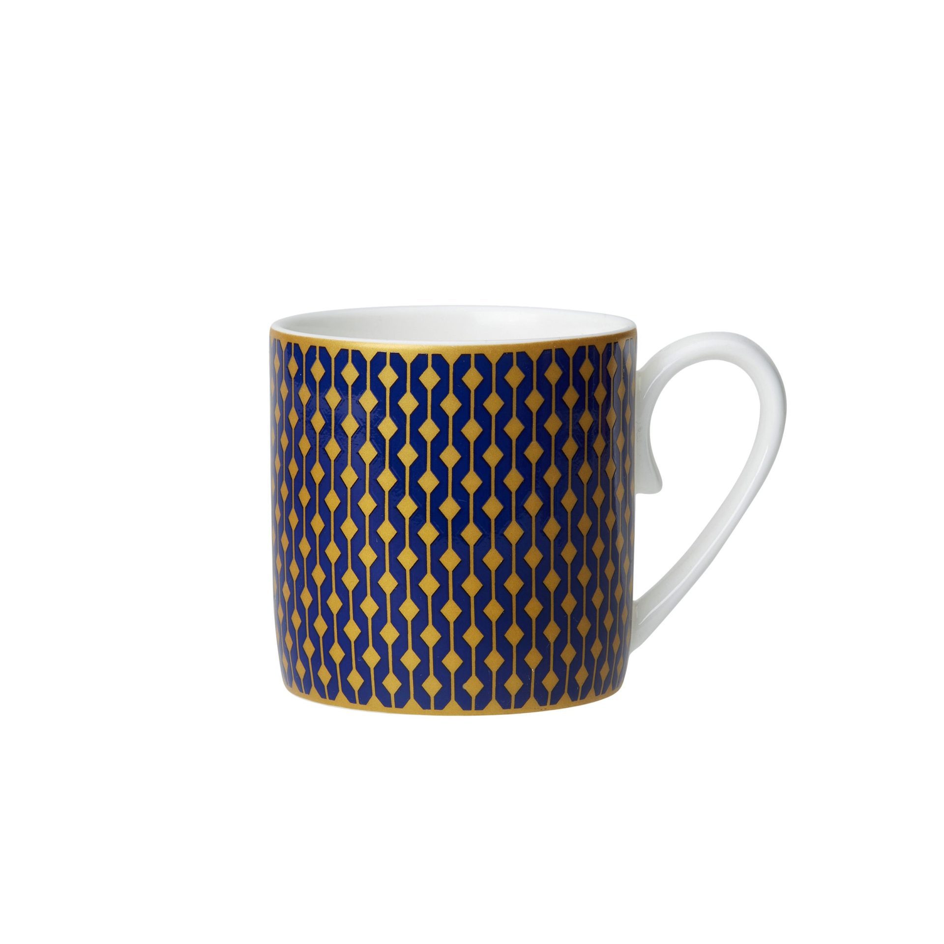 Jewel Cobalt Coupe Coffee Can Cup 6cm 10cl (6 1/3" 3 1/2oz)