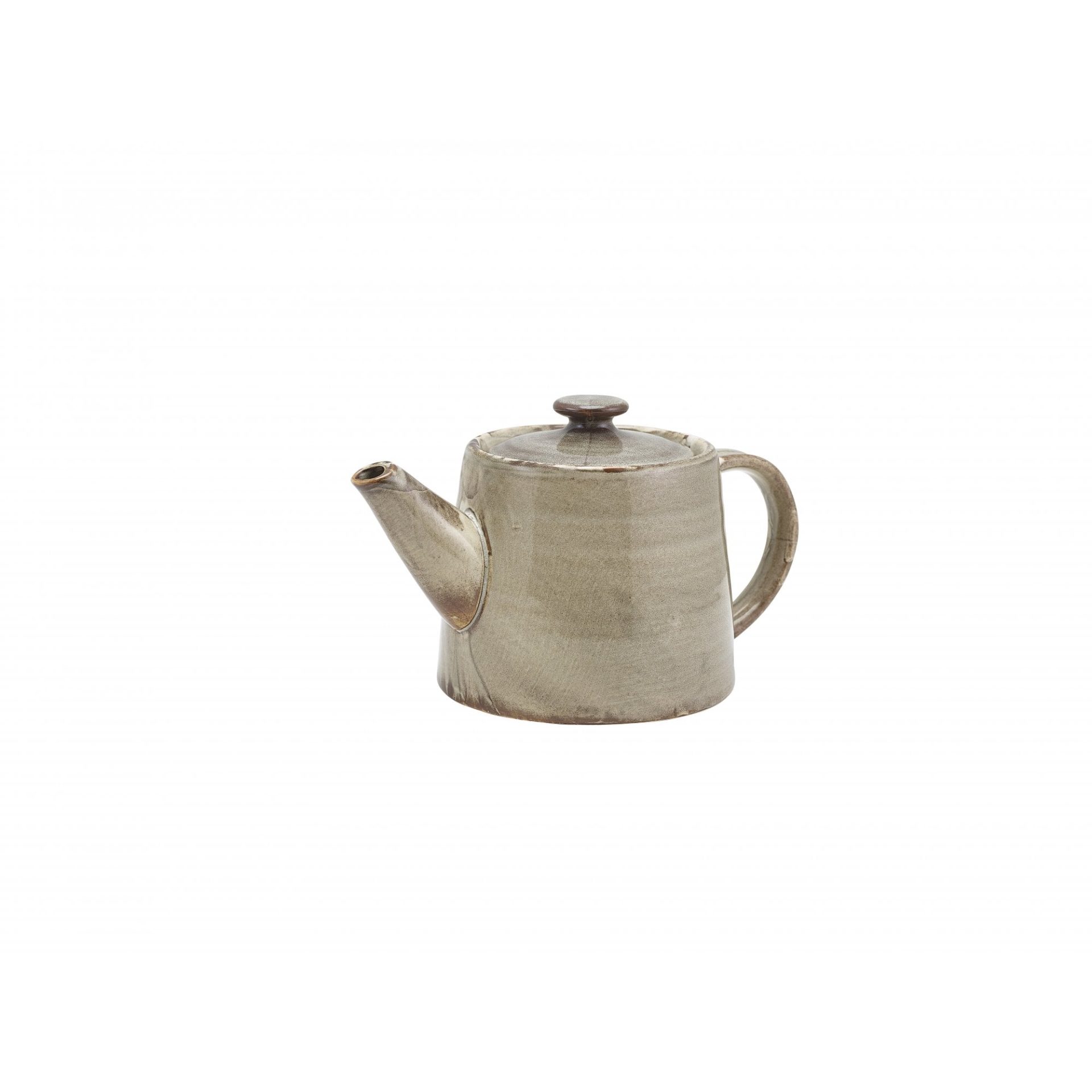 Terra Grey Vitrified Porcelain Teapot 50cl/ 17.6oz
