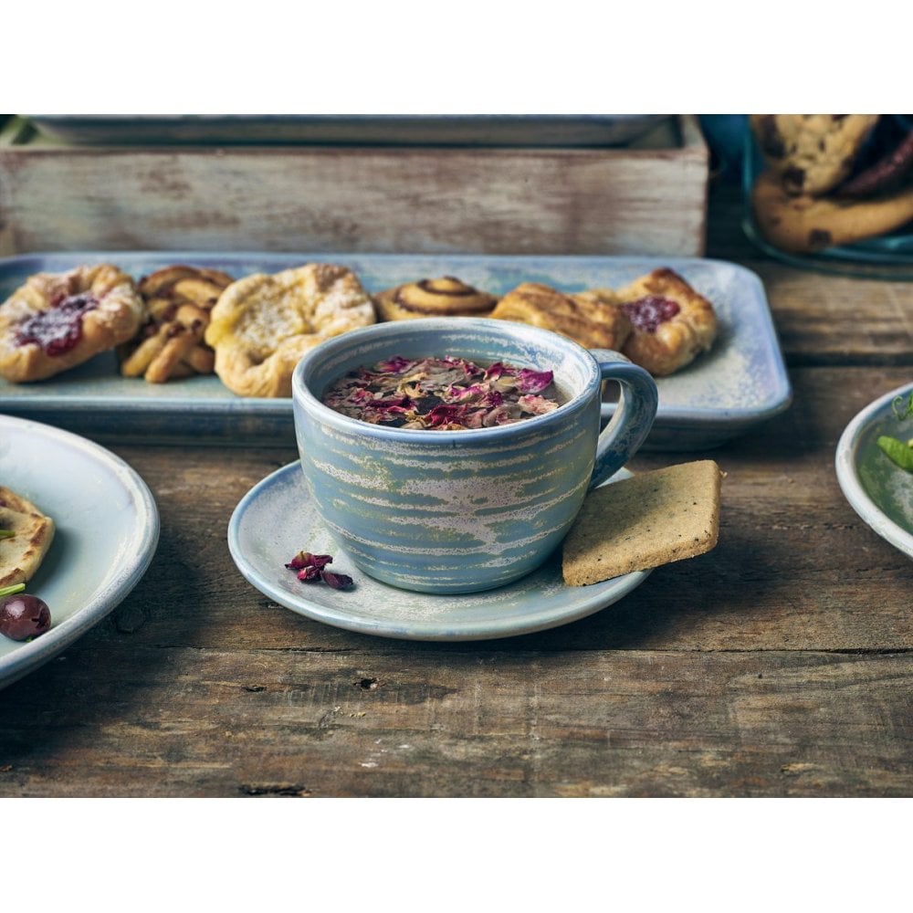 Terra Seafoam Vitrified Porcelain Coffee Cup 28.5cl/ 10oz - Image 3