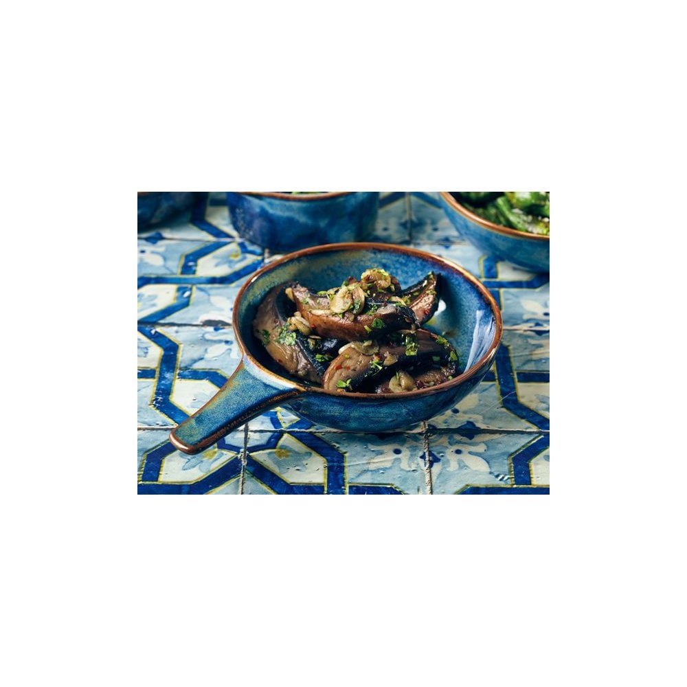 Terra Aqua Blue Vitrified Porcelain Presentation Pan 15.5cm - Image 6