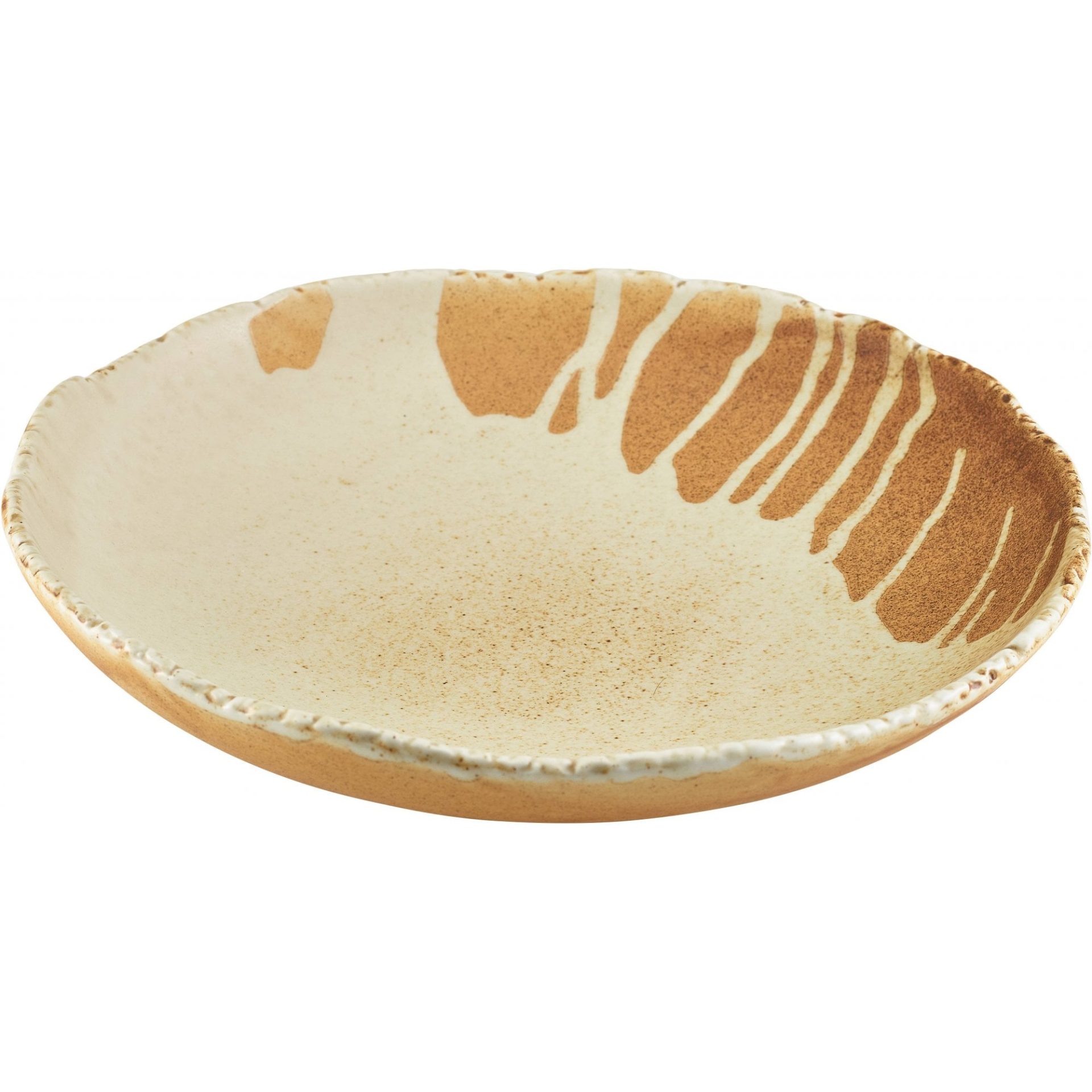 Roko Porcelain Sand Coupe Bowl 25cm - Image 3