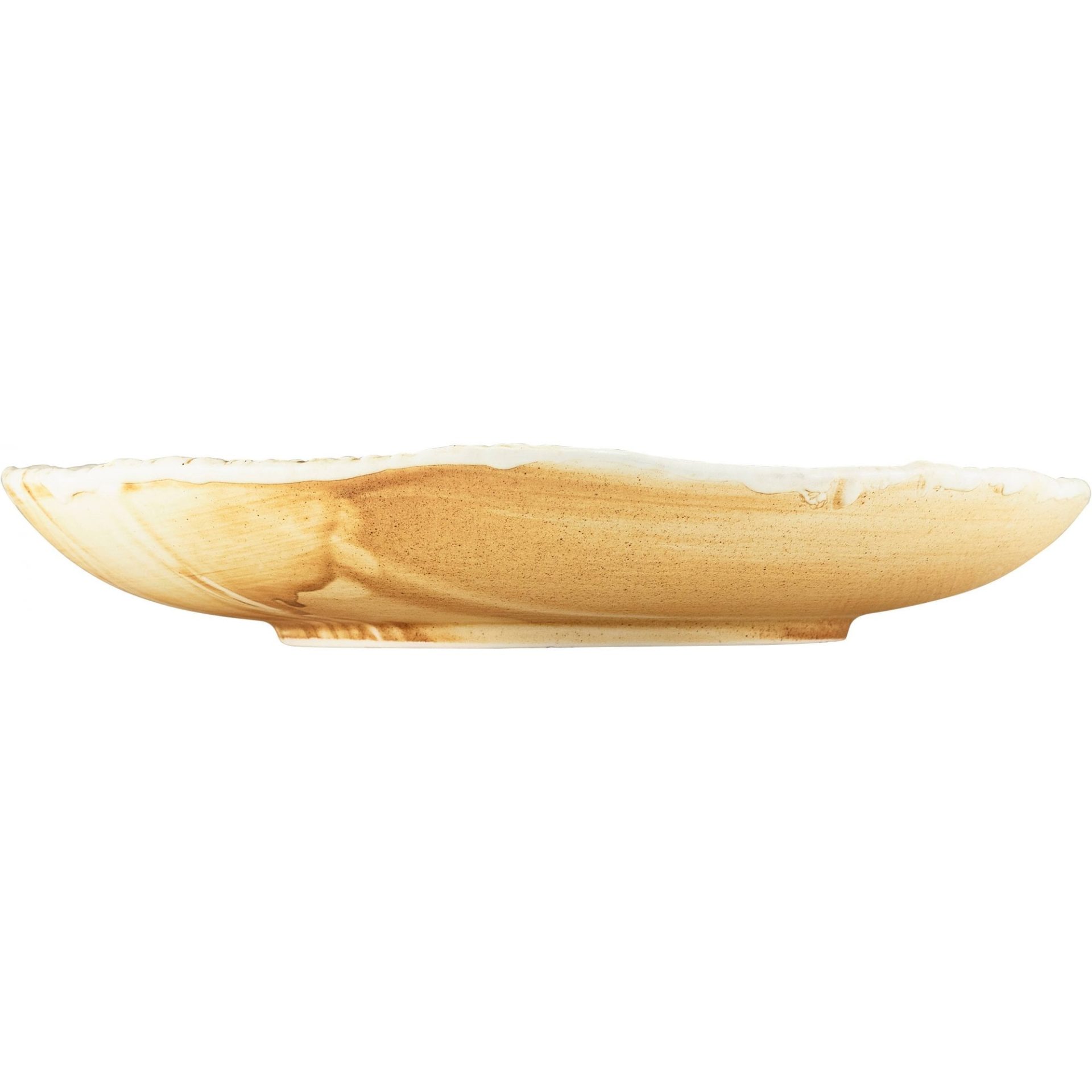 Roko Porcelain Sand Coupe Bowl 28cm - Image 3