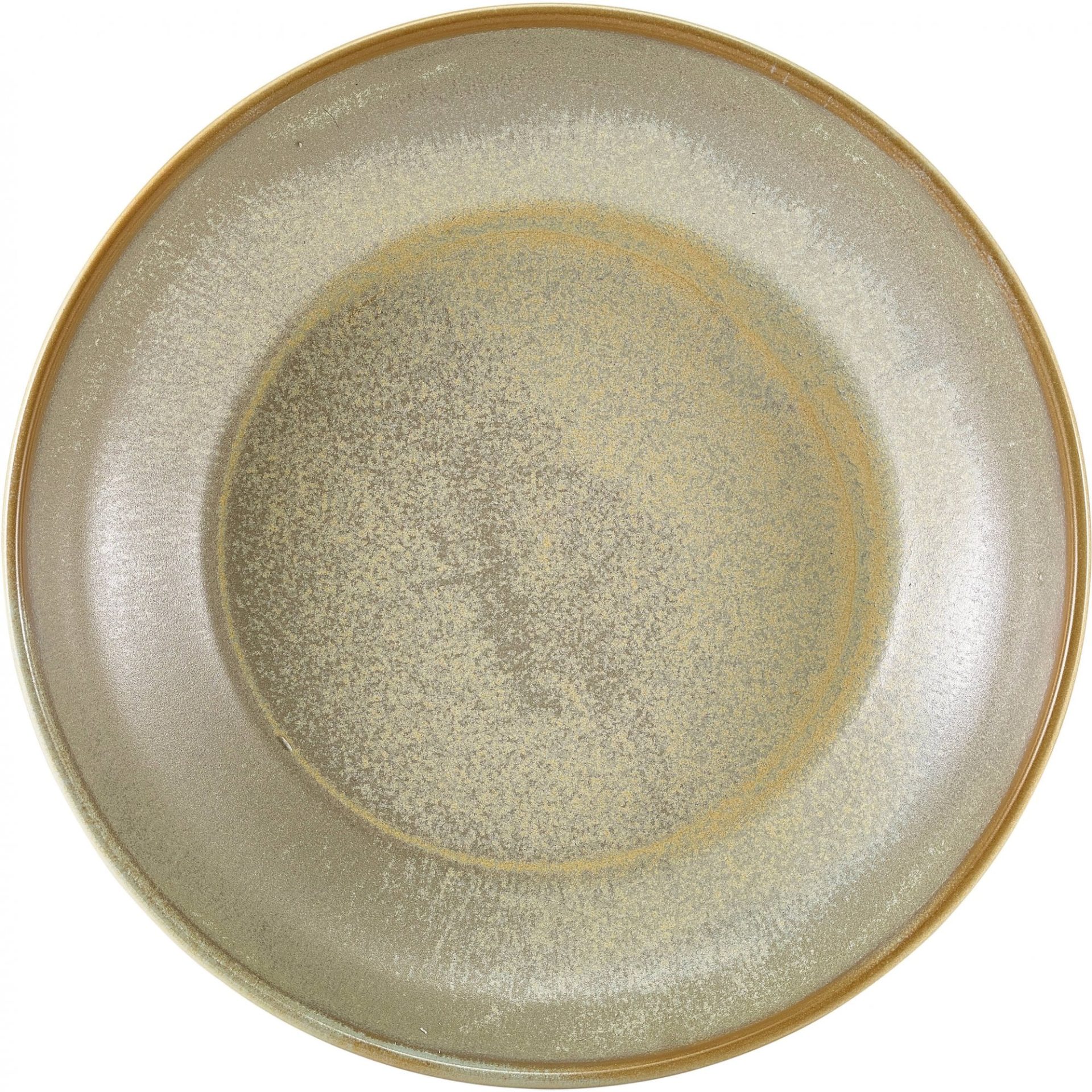 Terra Matt Grey Vitrified Porcelain Coupe Bowl 27.5cm