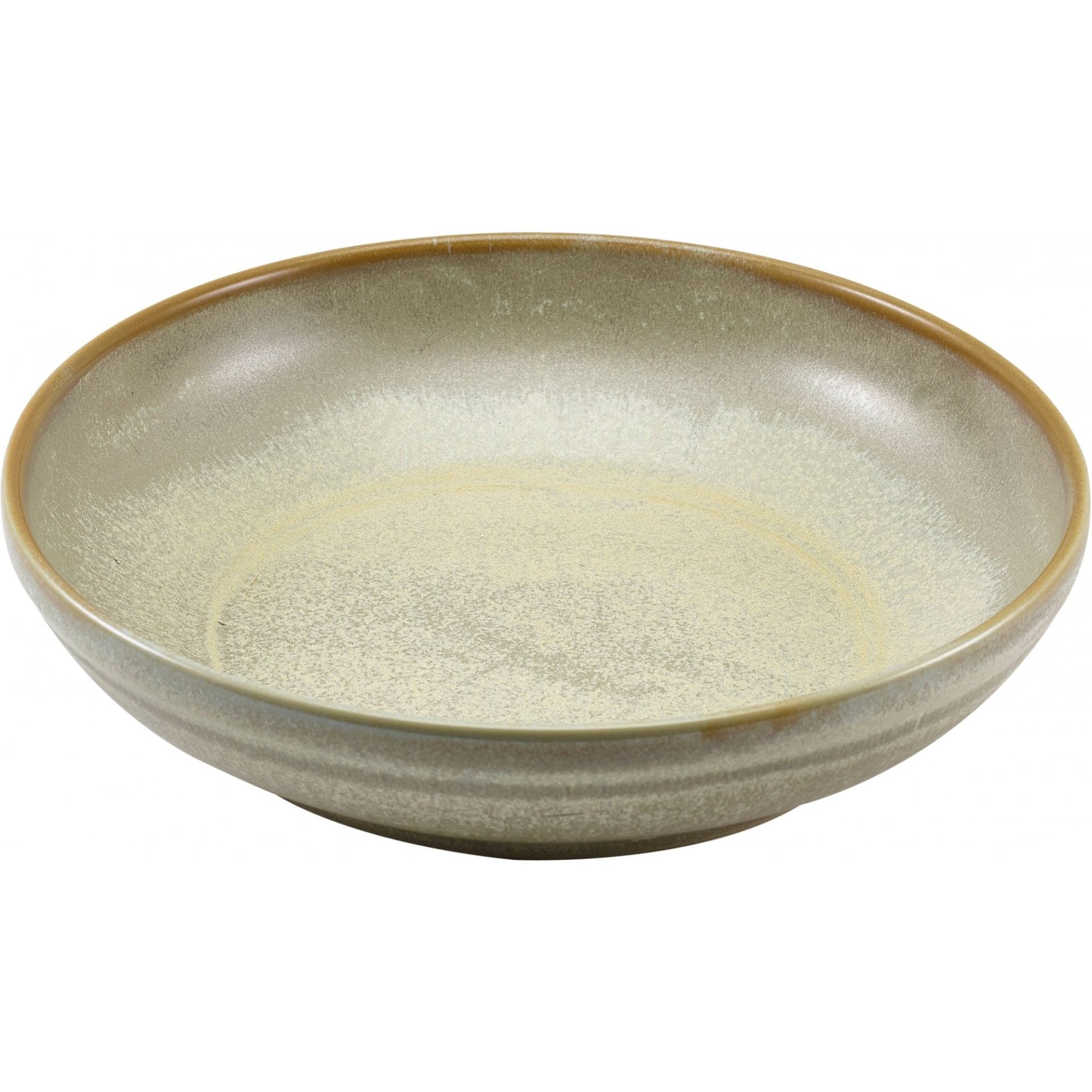 Terra Matt Grey Vitrified Porcelain Coupe Bowl 27.5cm - Image 2