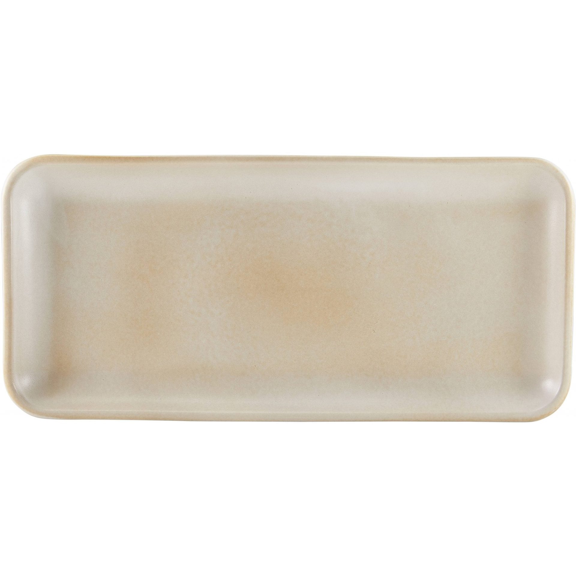 Antigo Stoneware Barley Narrow Rectangular Platter 35 x 16.5cm