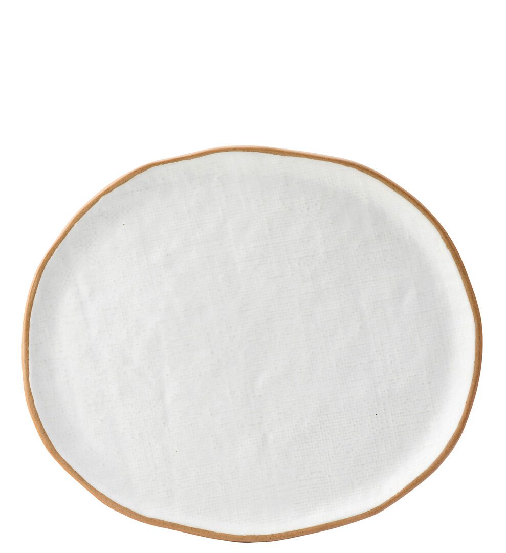 Hessian Plate 11.5" x 10" (29cm x 25.5cm)