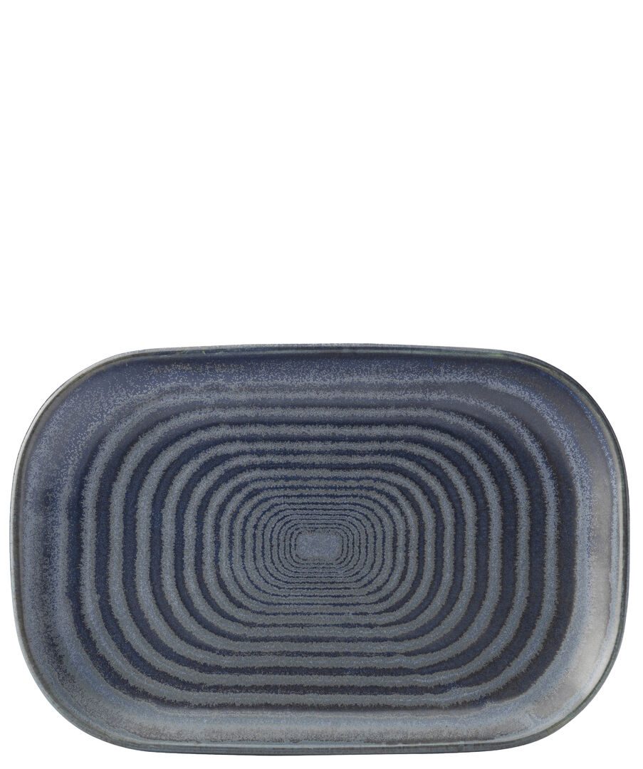 Circus Denim Rectangular Platter (25x17cm)